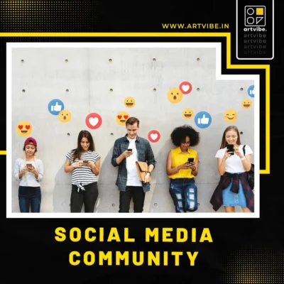 Hire us to build social media community - Artvibe best Digital Marketing Agency India